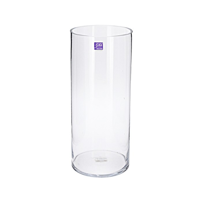 Glass Cylinder Vase 15x35cmH (1/4)