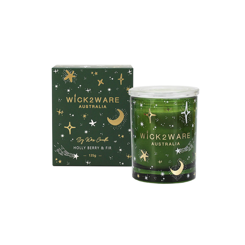 Candle Jar 135g - Holly Berry&Fir(12/12)