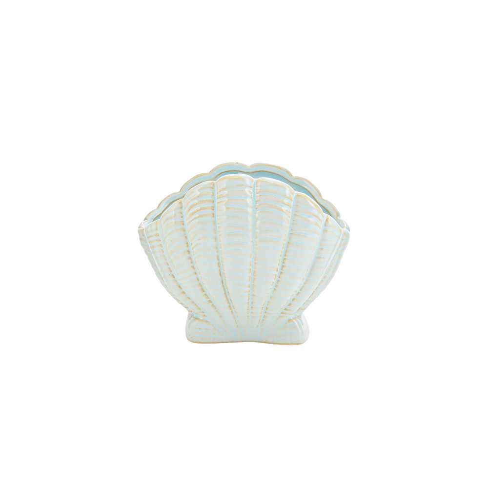 Deco Shell 13.5x9.5x10.9cm - White(2/12)