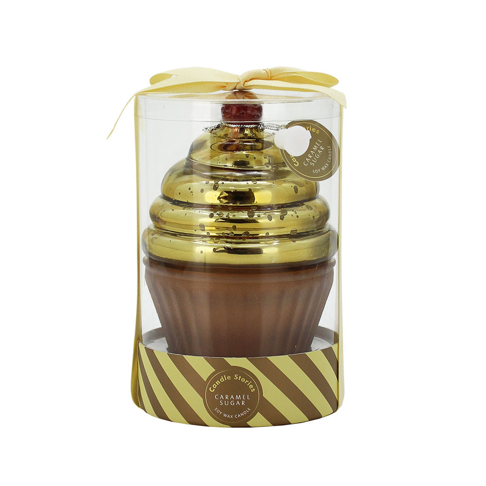 Candle Cup Cake w/PVC CaramelSugar(6/6)