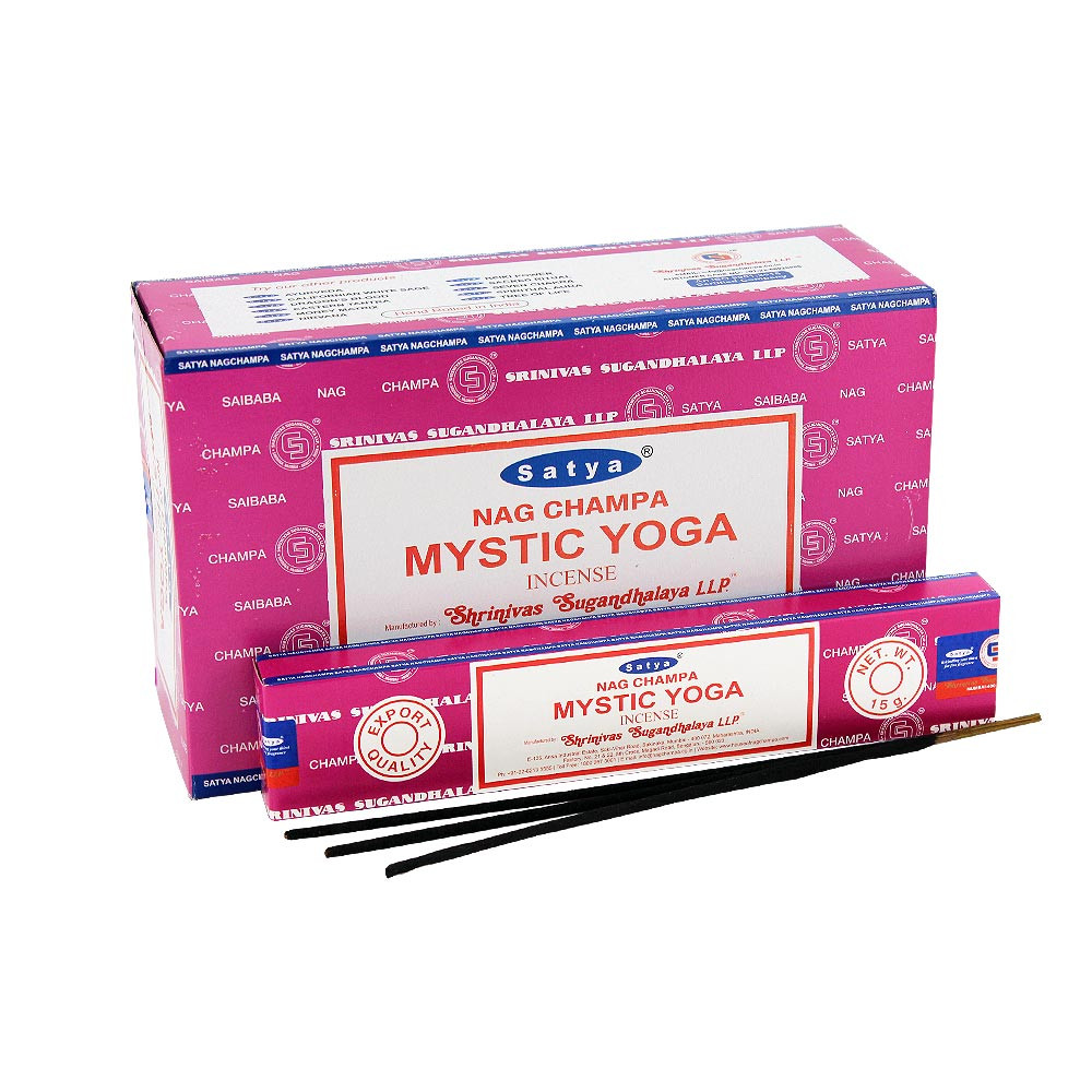 SatyaNagChampaMysticYoga Incen15gms-S/12