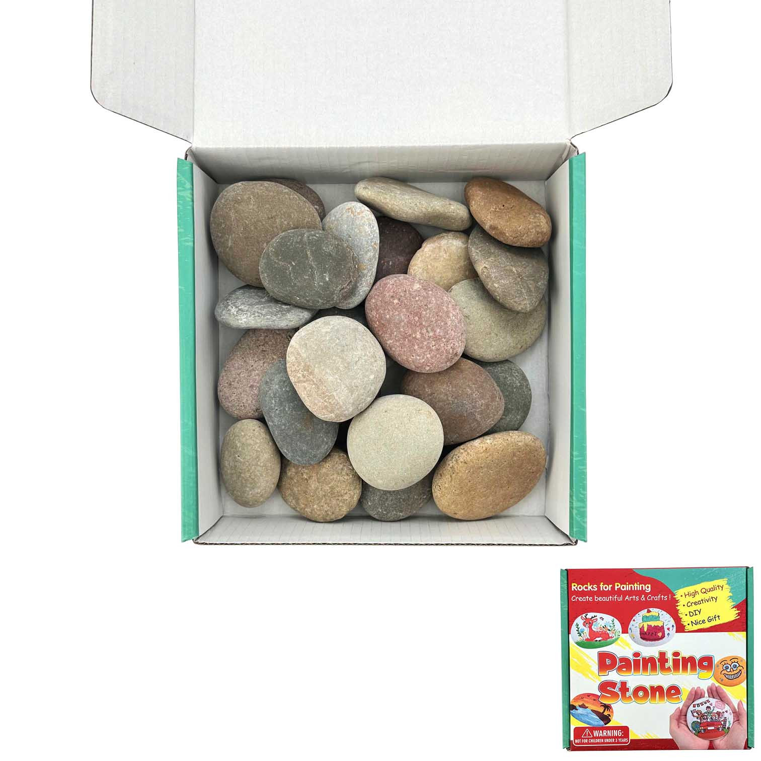 Painting Stone 2-4Inch Mixed (3/3)