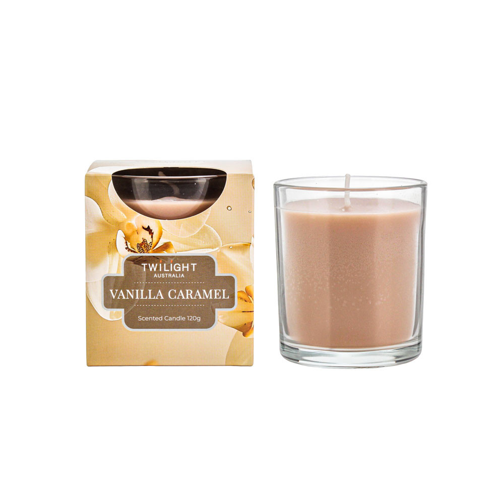 CandleJar6.5x7x8cmVanilla Caramel(20/40)