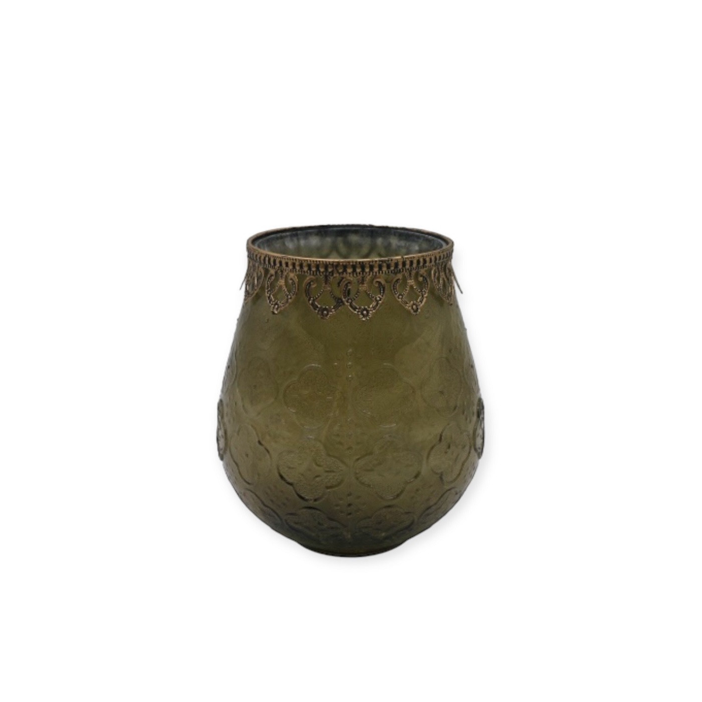 MoroccanStyleCandleHderD16x18cmBrn(1/6)
