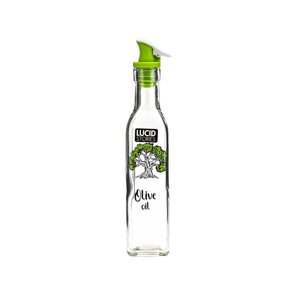 Glass BottleOliveOil4.7x24cm250ml(12/48)