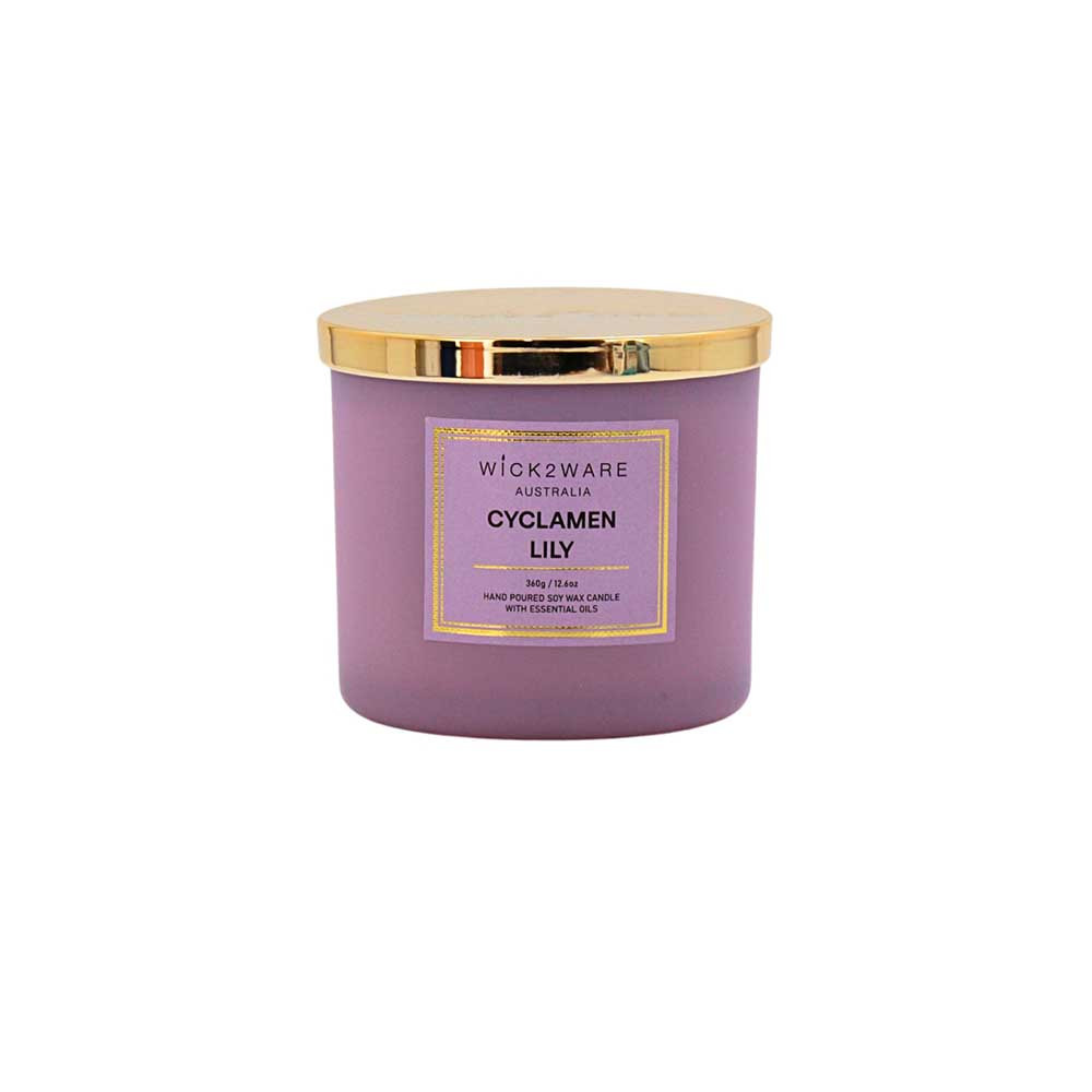 CandleJar360g10x9cm-Cyclamen & Lily(6/6)