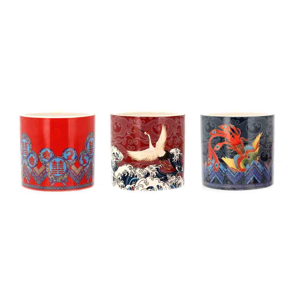 Planter Round 3 Assort 10x10x10cm (6/24)