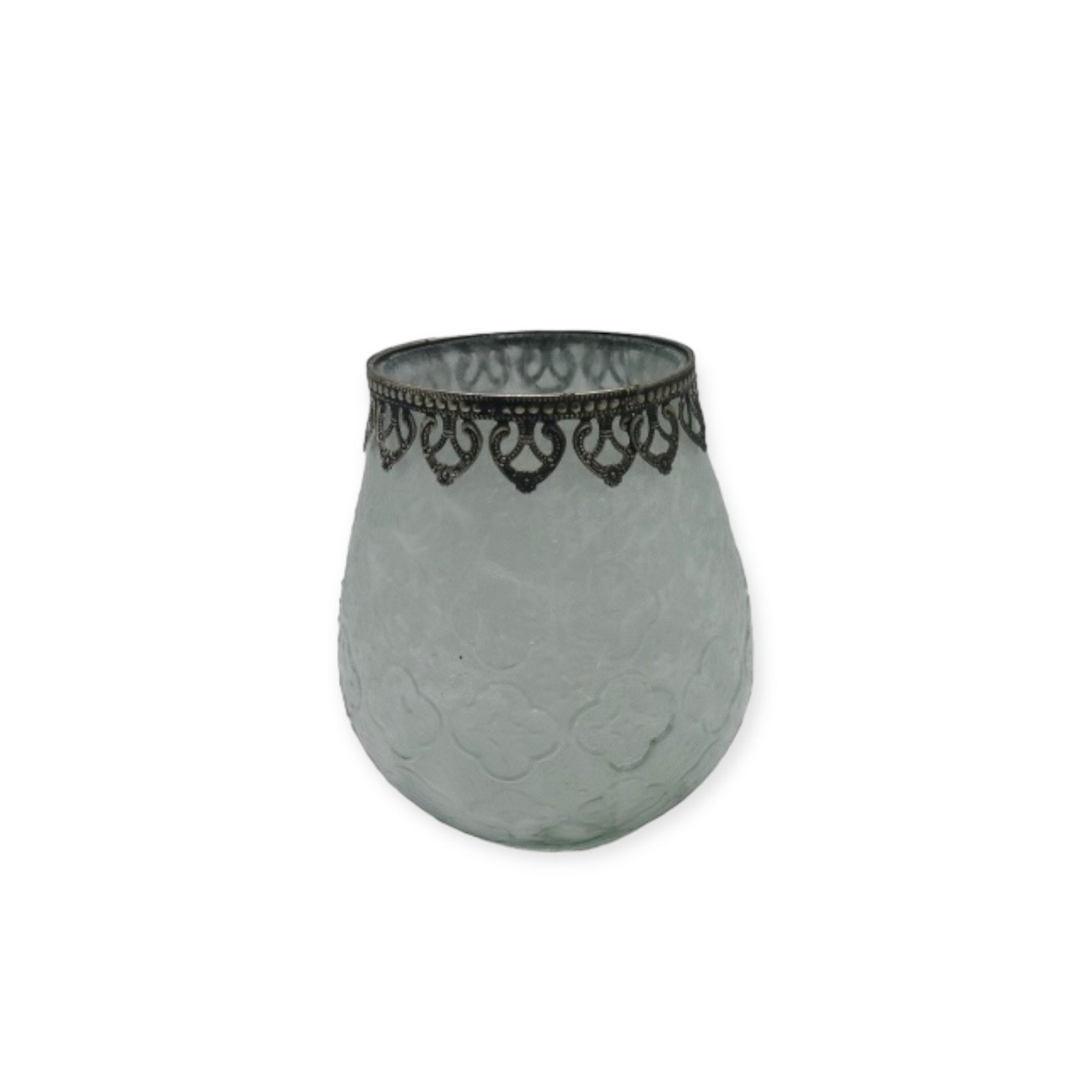 MoroccanStyleCandleHderD16x18cmWht(1/6)