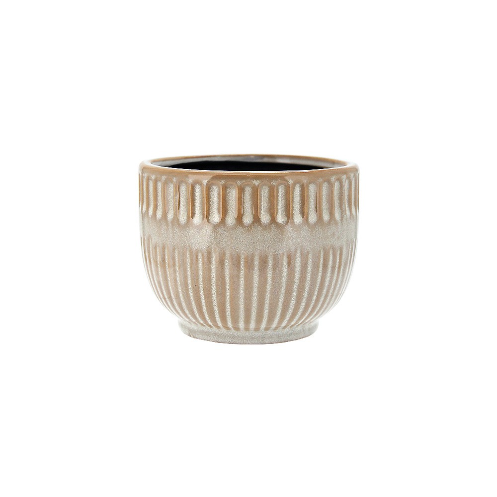 Planter Round 14x10.5cmLightBeige(16/16)