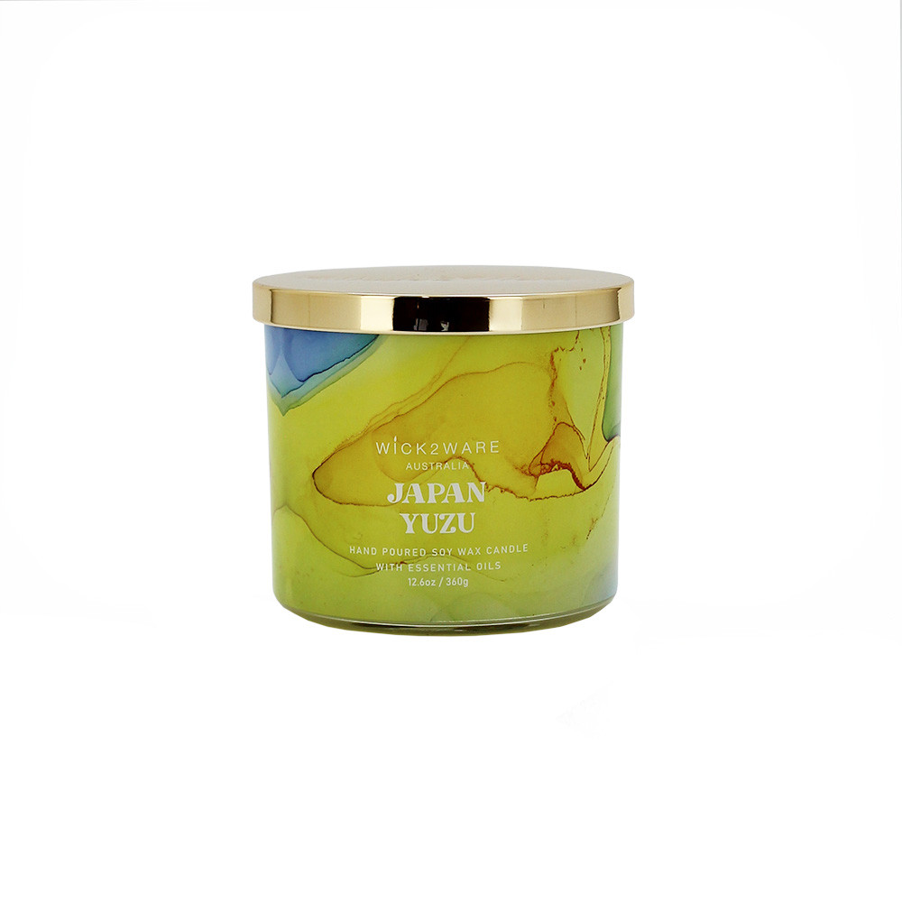 Candle JarSOY360g10x9cm-Japan Yuzu(6/6)