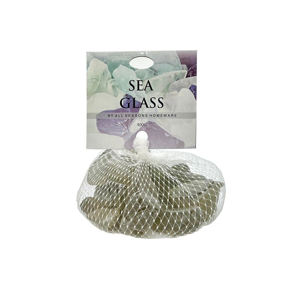 Sea Glass 2-4cm 400g Smokey (24/24)
