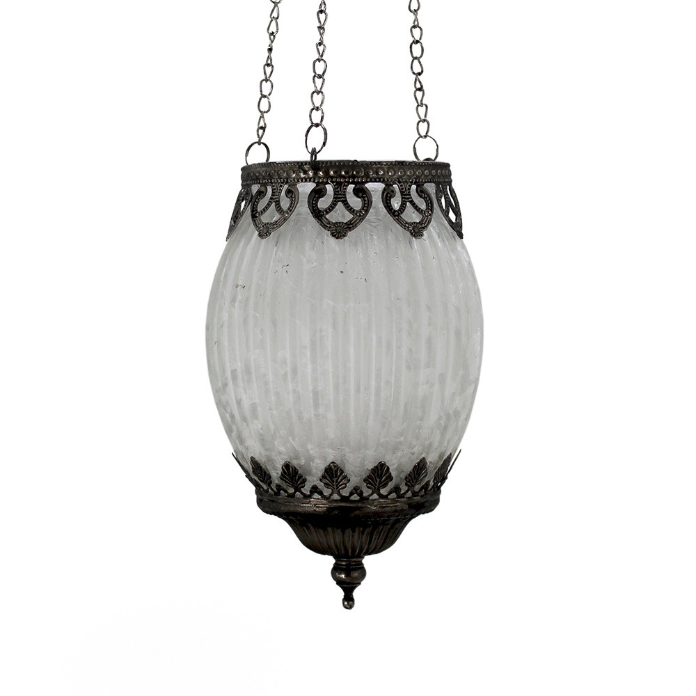 MoroccanStyleHangLantnD11x18.5Wht(1/12)