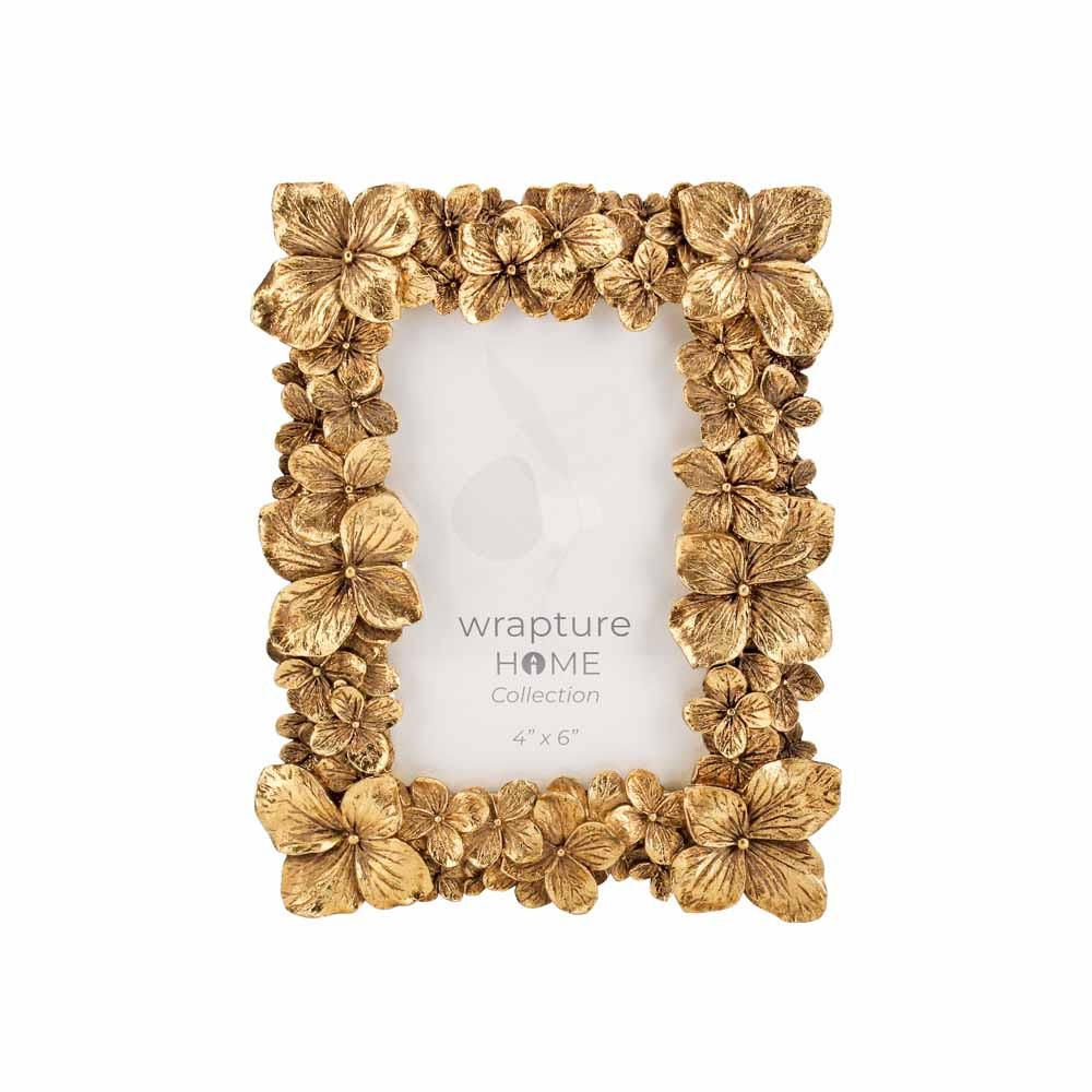 Photo Frame Sq 4x6 Inch - Gold (6/24)