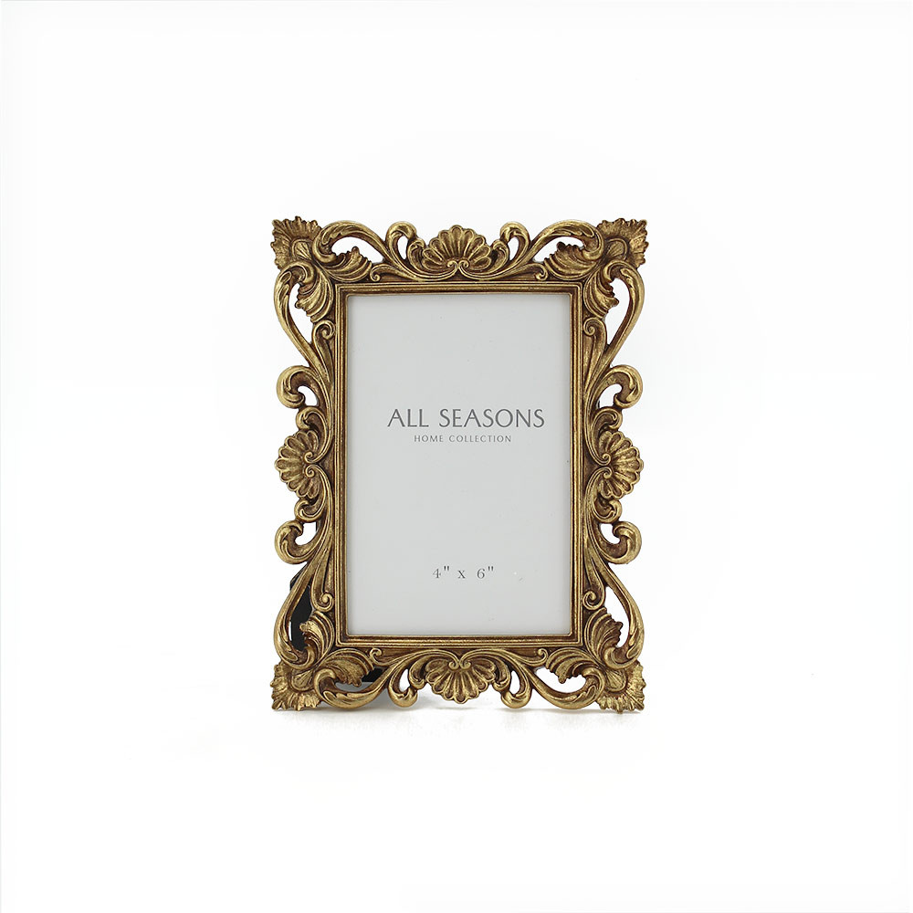 Photo Frame 4x6Inch-Gold (1/18)