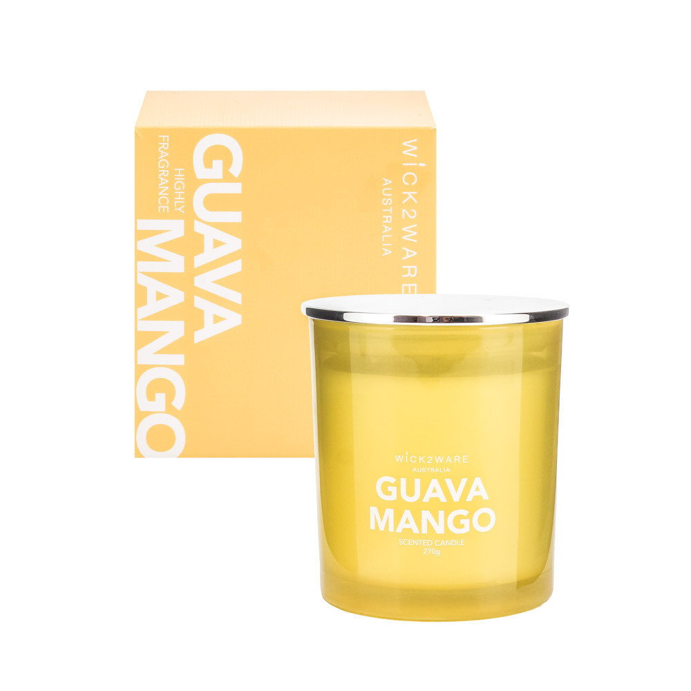 CandleJarSOY270g Guava Mango (1/6)