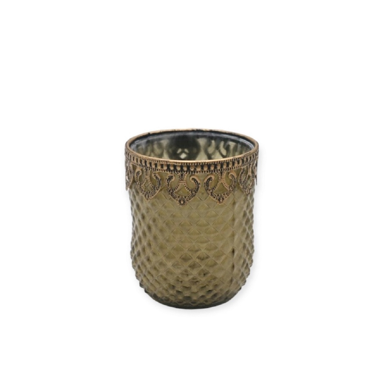 MoroccanStyleCandleHderD9.5x11.5Br(1/24)