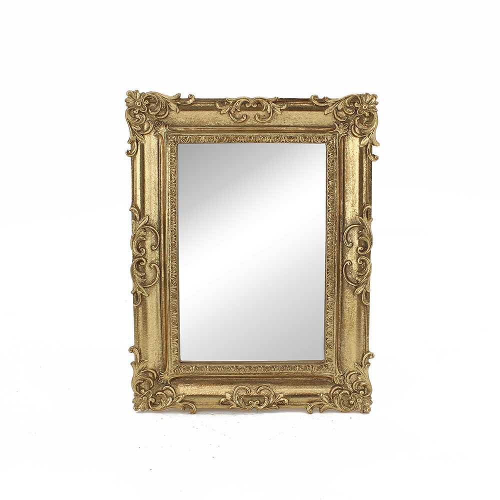 MirrorRectangular4x6Inch-Gold(1/18)