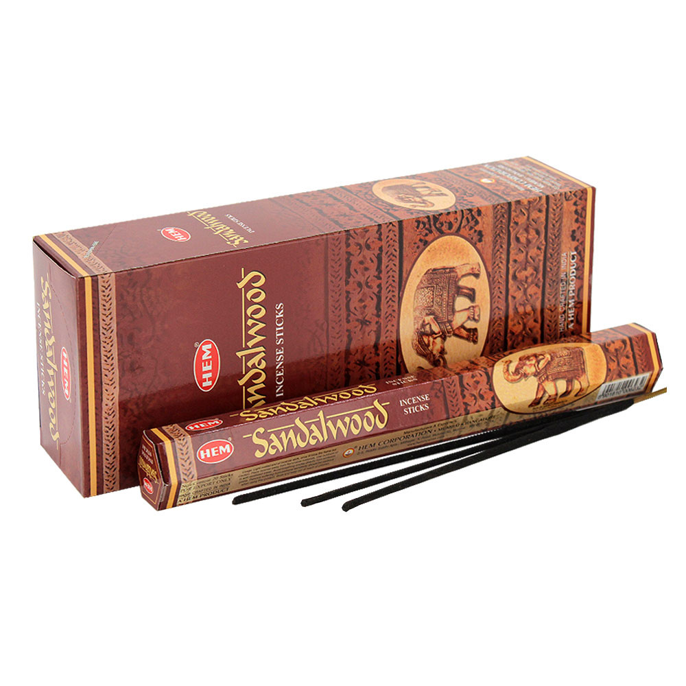 HEM Hexagon Incense-Sandalwood(S/6)