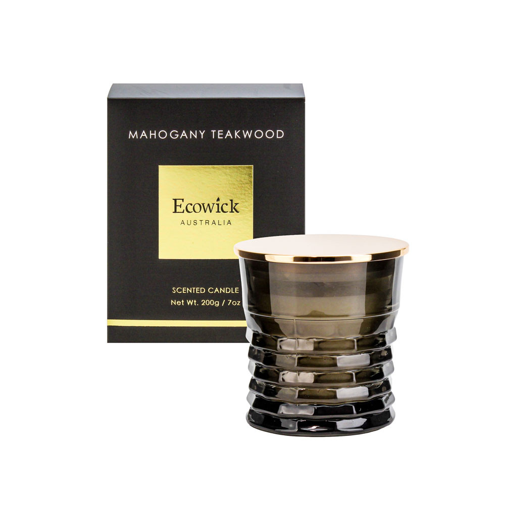 CandleJarSOY200gMahigany Teakwood(1/6)