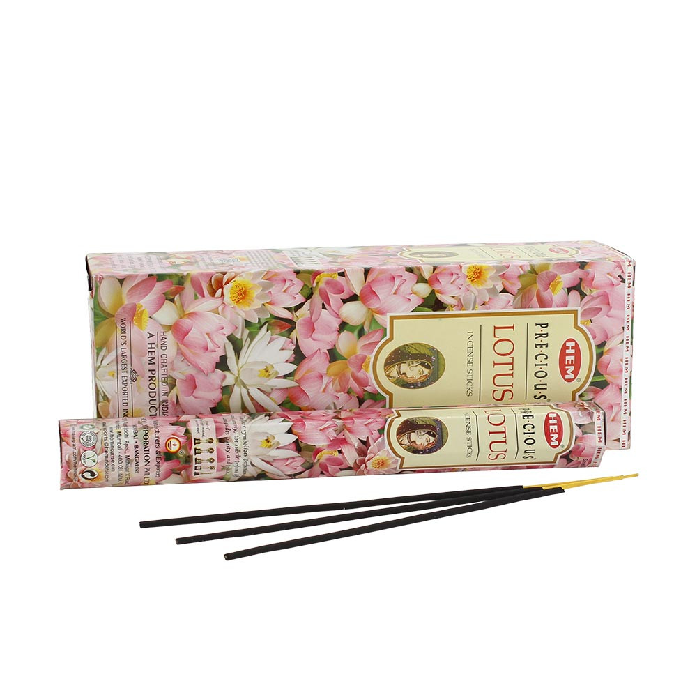 HEM Hexagon Incense-Precious Lotus-(S/6)