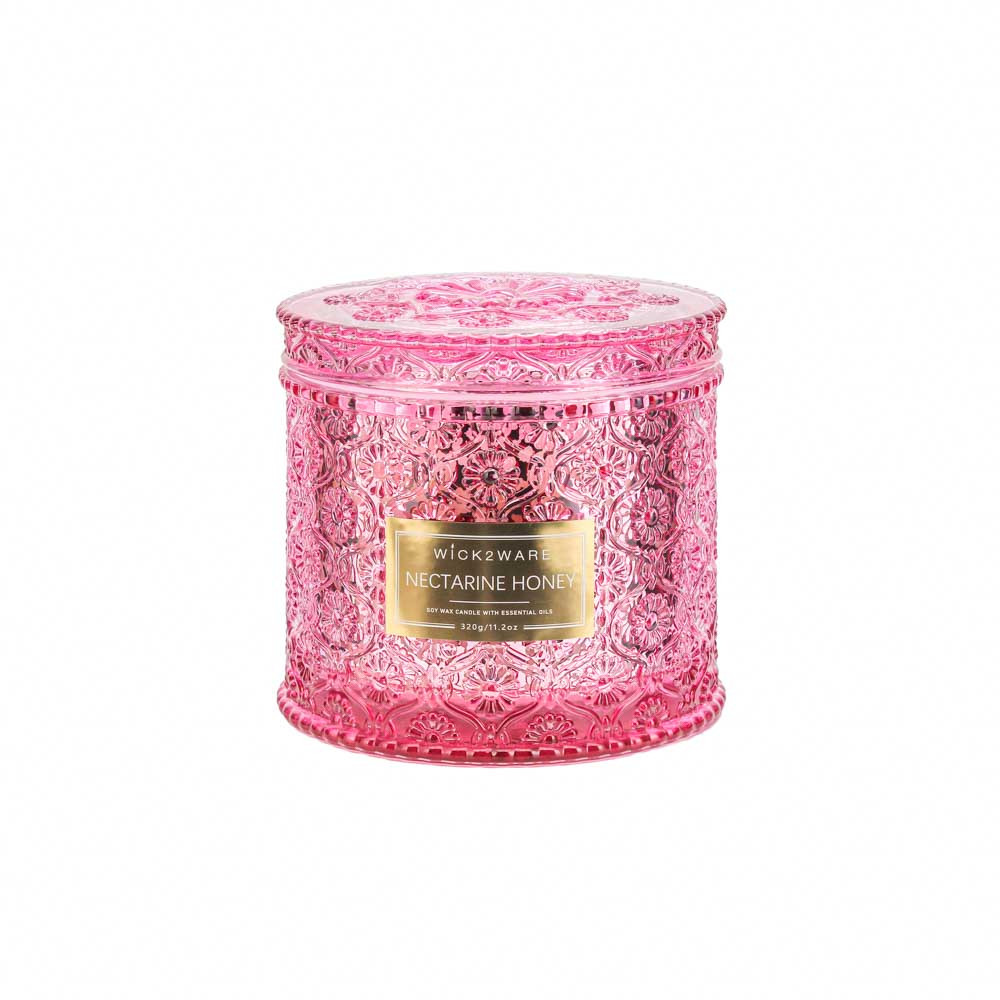 CandleJar320gTexturedNectarinBlosmH(1/6)