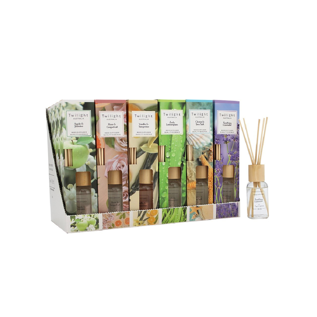 ReedDiffuser30ml-Mixed6Fragrances(24/96)