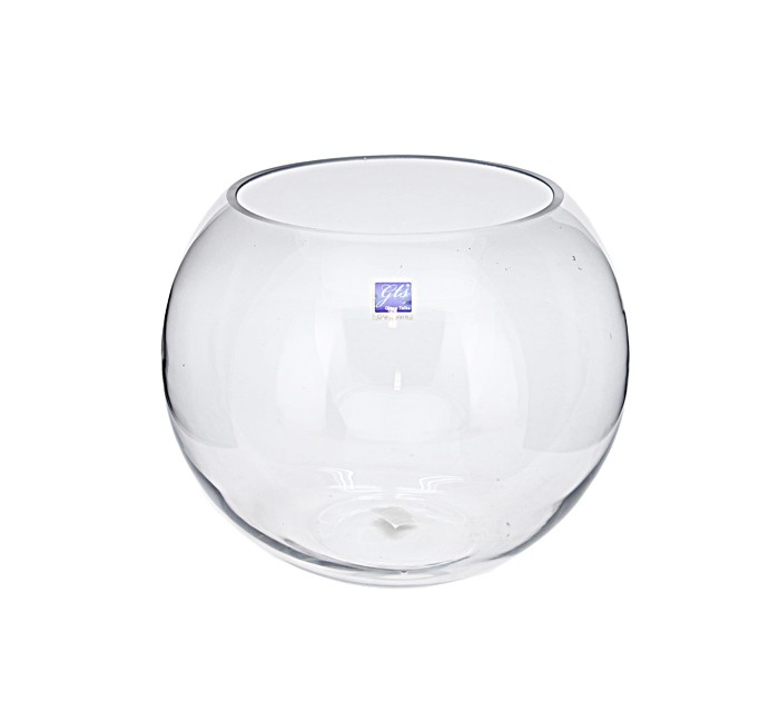 Glass Fish Bowl Clear D30cm (1/2)