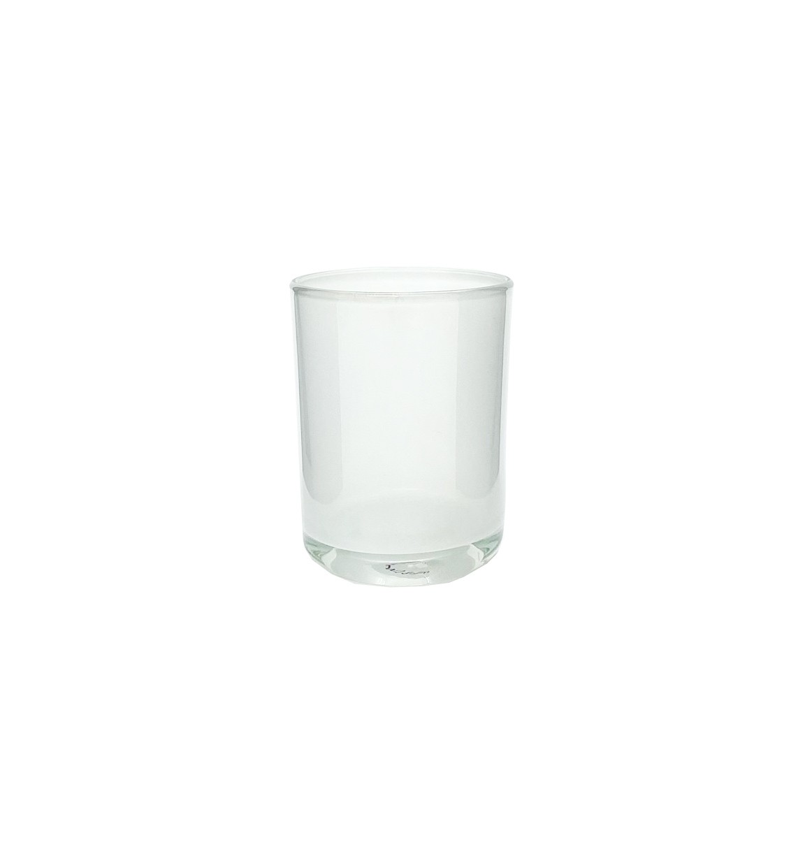 Glass Jar 8x10.4cmH - Shine White(36/36)