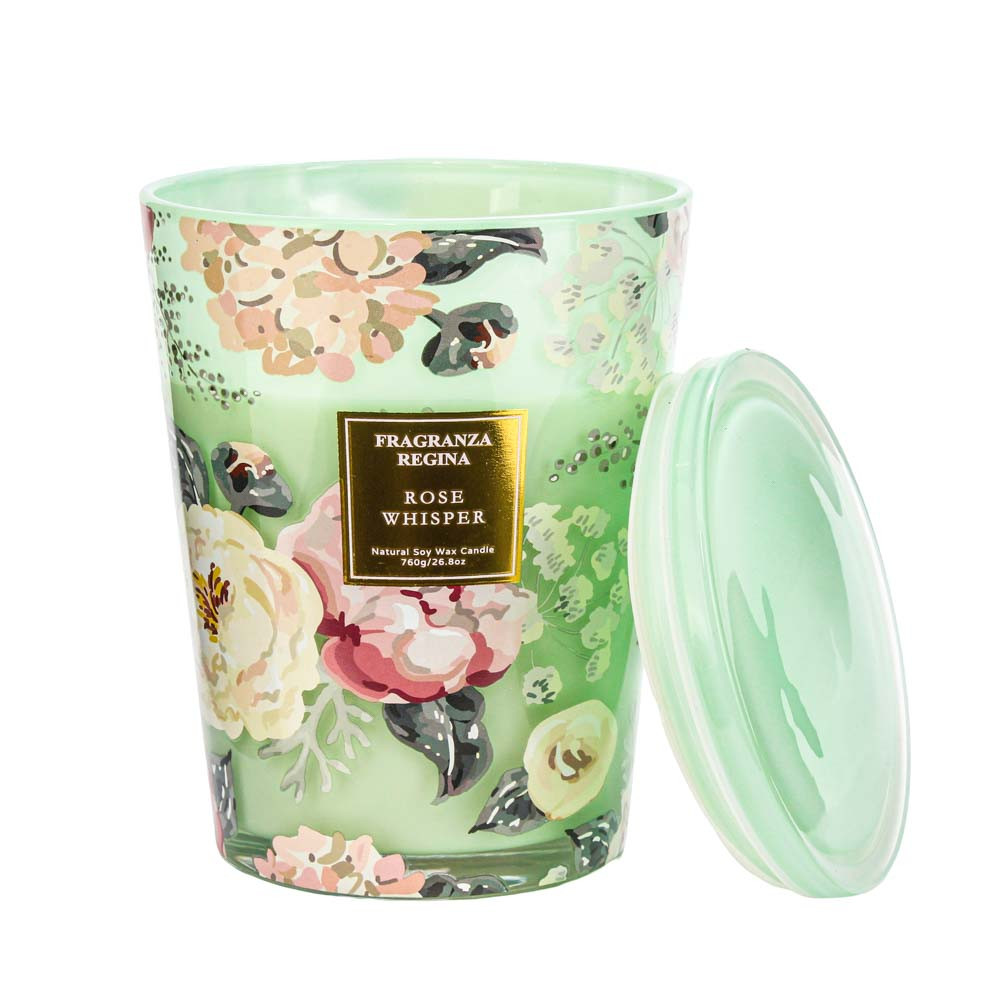 Candle Jar SOY 760g Rose Whisper (1/6)
