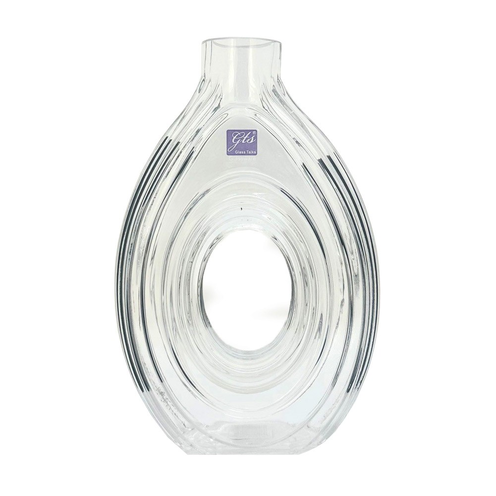 Glass Vase With Hole 5x26cmH (1/6)