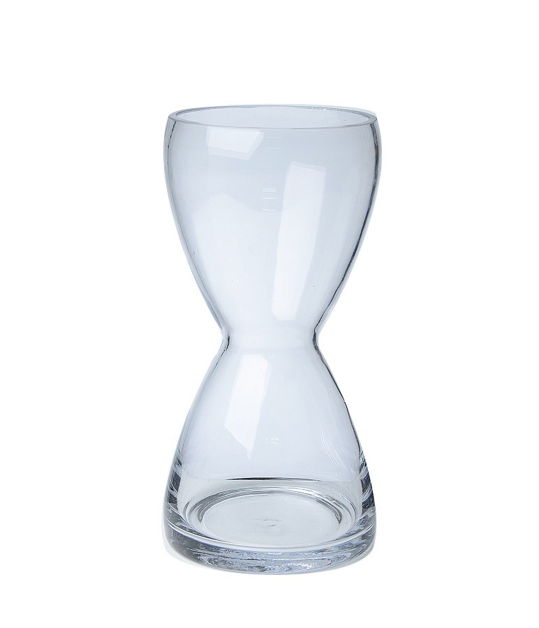 Glass Vase Sectioned 12.5x25cm (1/6)