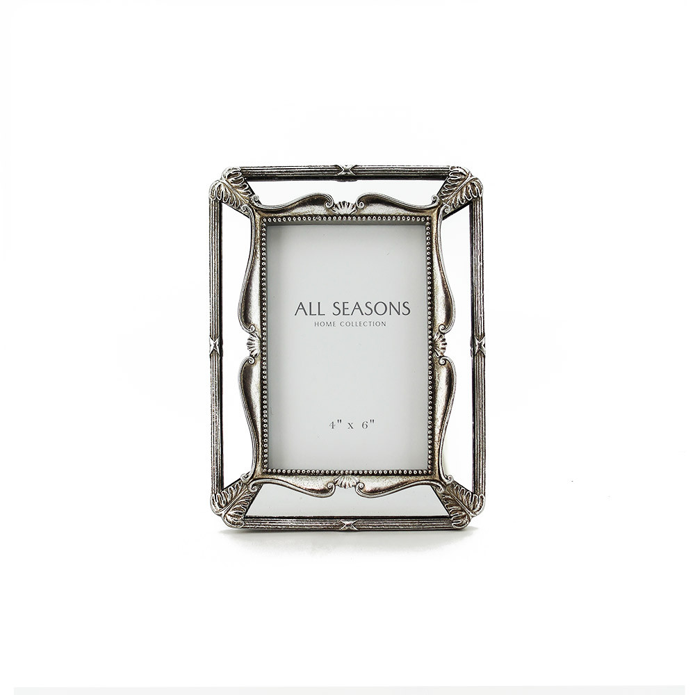 Photo Frame 4x6 Inch- Silver (1/18)