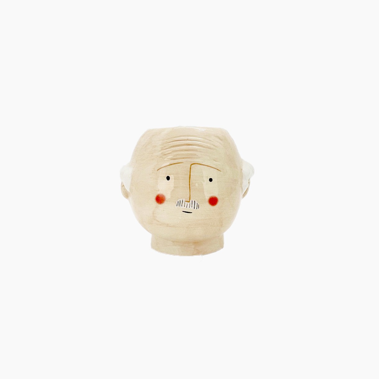 Pot Figure Head 12x11.5x11cm (6/18)