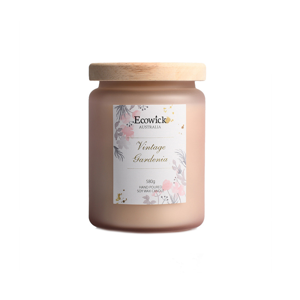 W2W Candle Jar 580g-VintageGardenia(6/6)