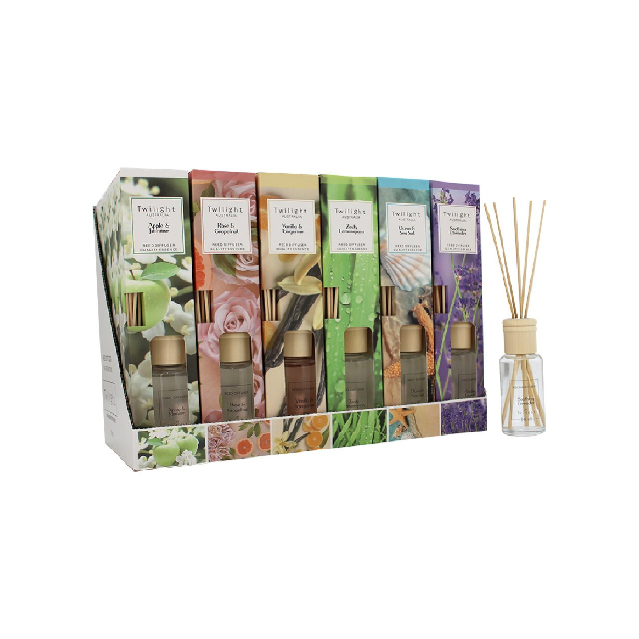 ReedDiffuser50ml-Mixed6Fragrances(24/48)