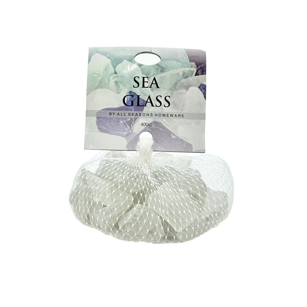 Sea Glass 2-4cm 400g White (24/24)