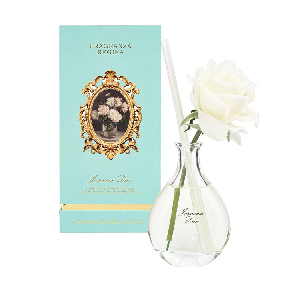 Diffuser w/Flower180ml Jasmine Dew1/6)