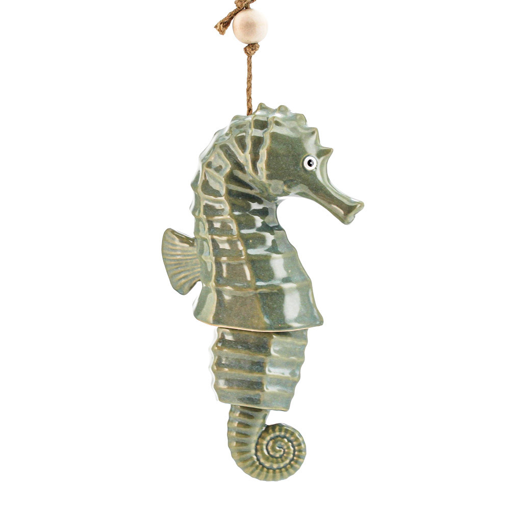 Deco Hanging Seahorse 14x8.9x21.1cm(1/8)