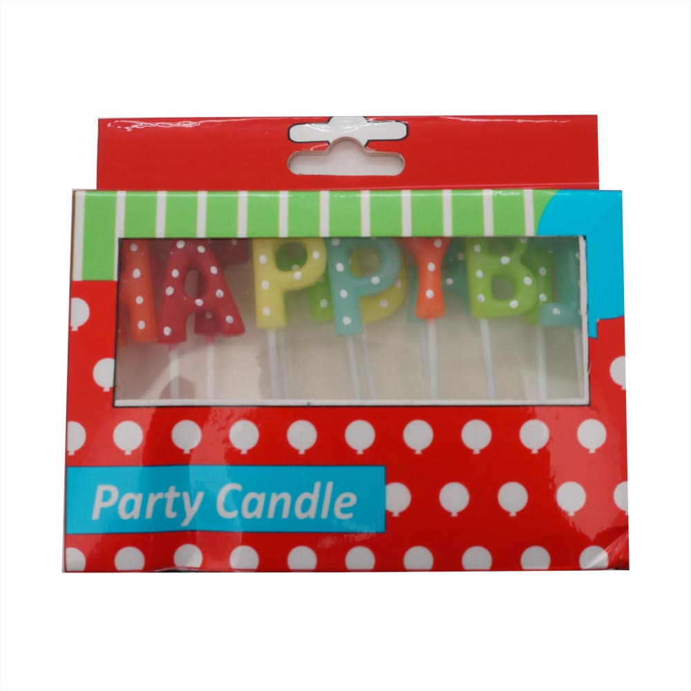 Candle Happy Birthday In Box(36/144)