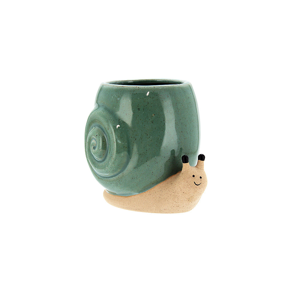 Pot Snail 13.8x11.6x12cm - Green (1/12)