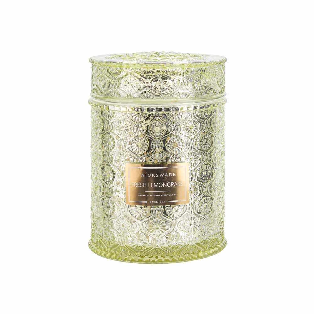 CandleJar540gTexturedFreshLemongras(1/6)