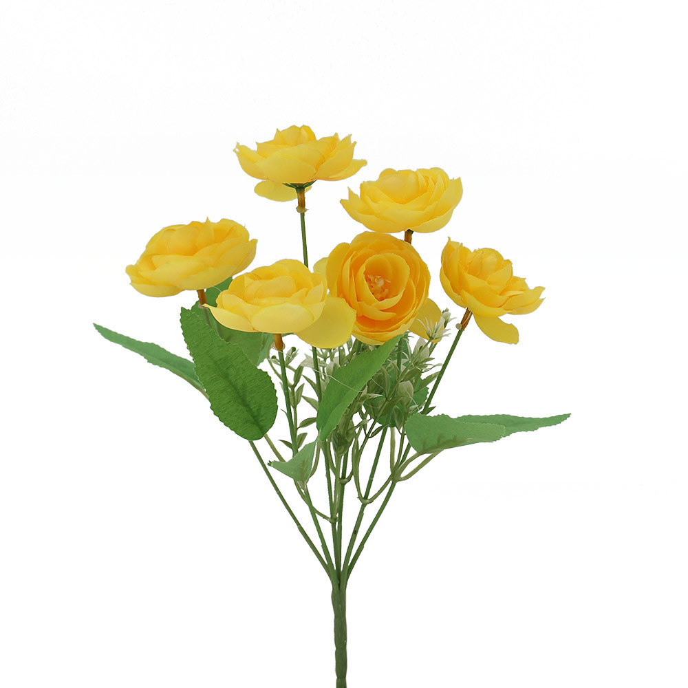 FlowerCamelliaBush6x30cm-Yellow (24/240)