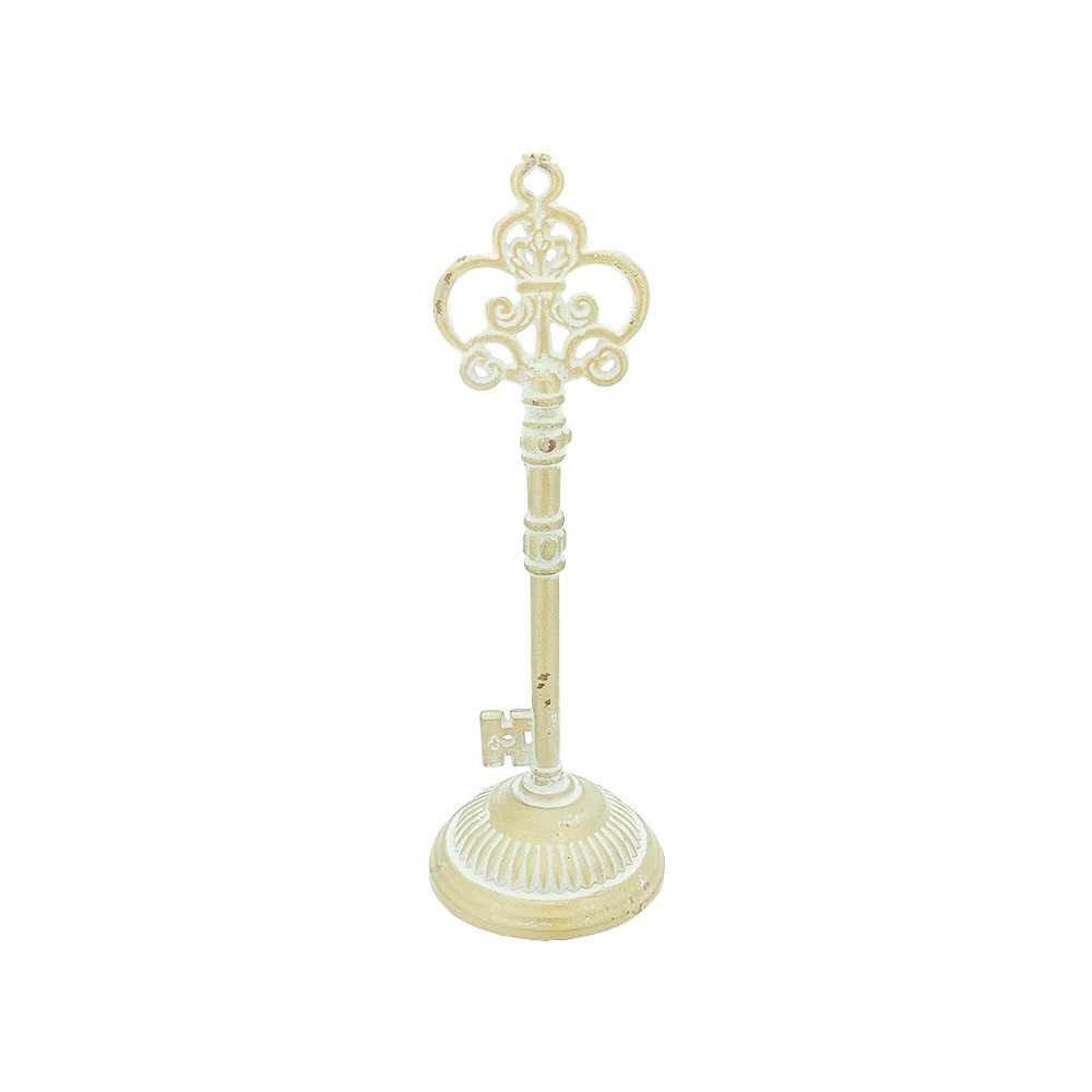 Deco StandMetalKeyShp12.5x12.5x37(12/12)