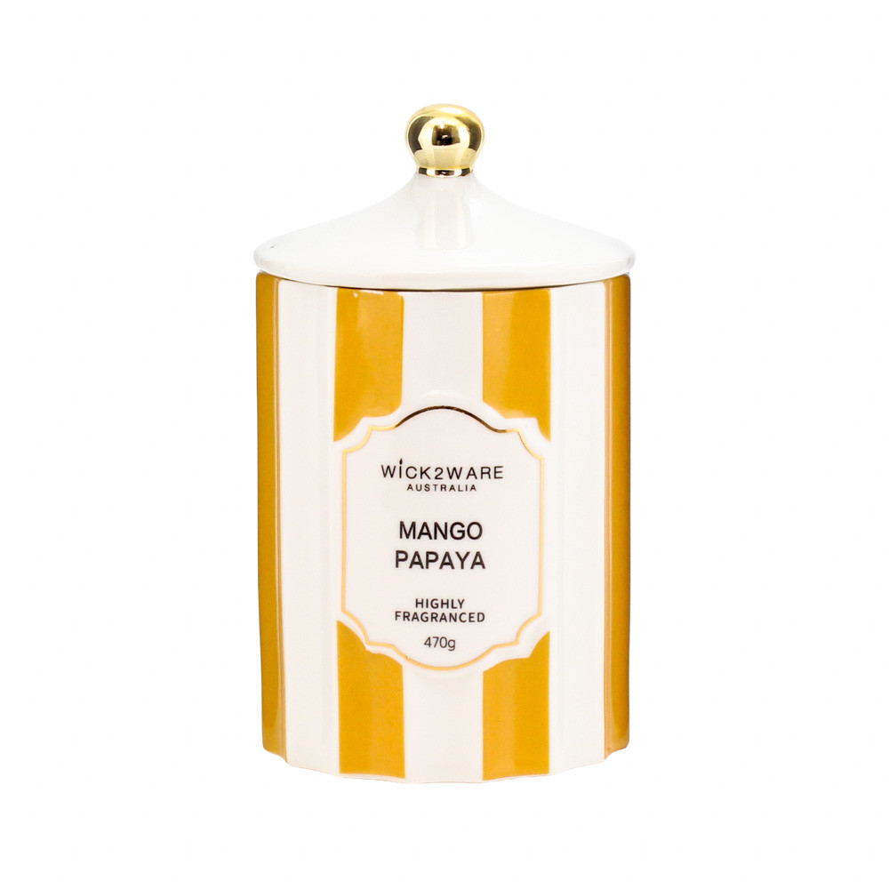 CandleSOY485gCermaticApricotSandalwd(1/6