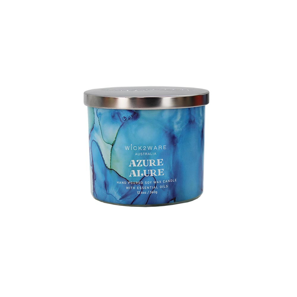 Candle JarSOY360g10x9cm-Azure Alure(6/6)