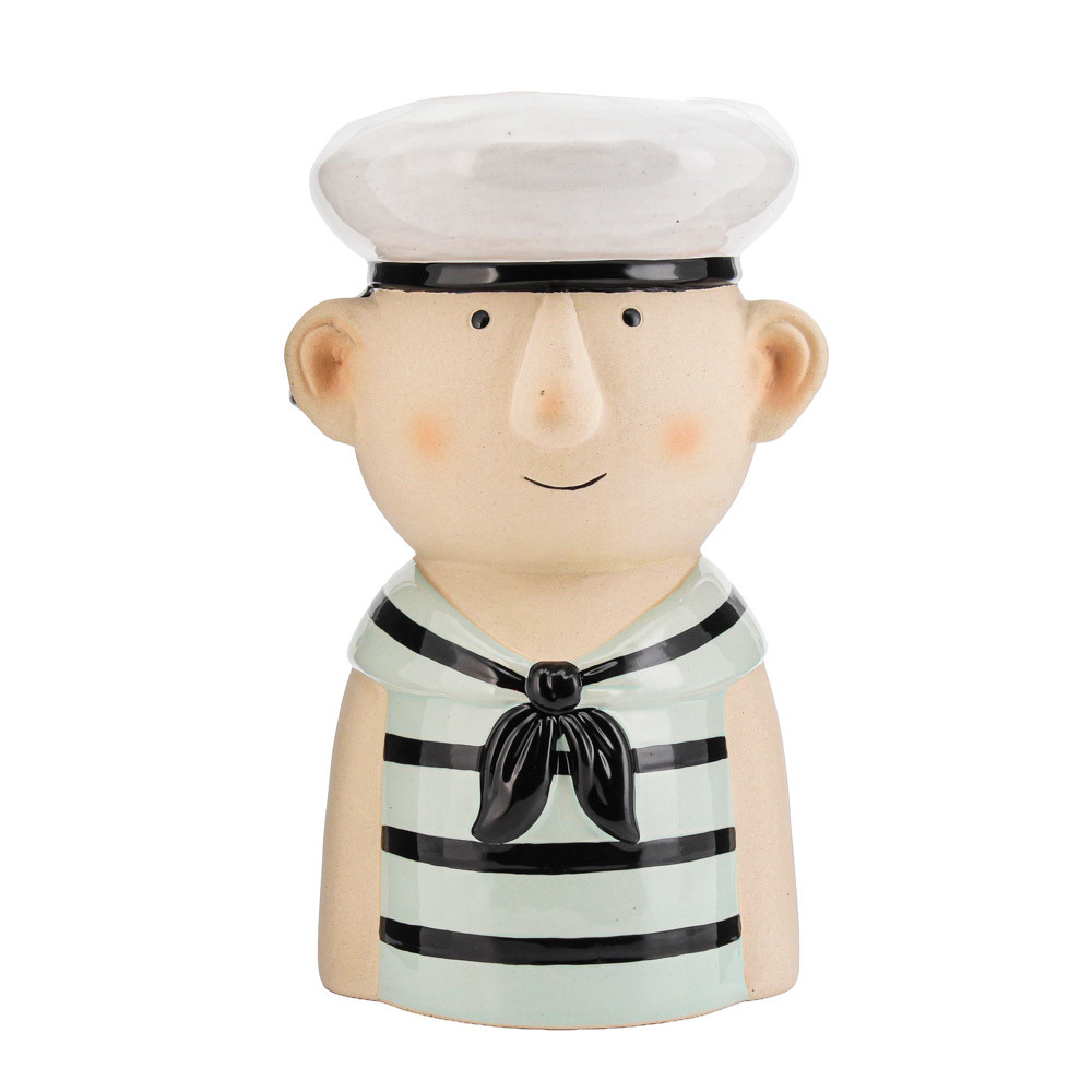 Pot Sailor 15.2x14.5x24.9cm (1/6)