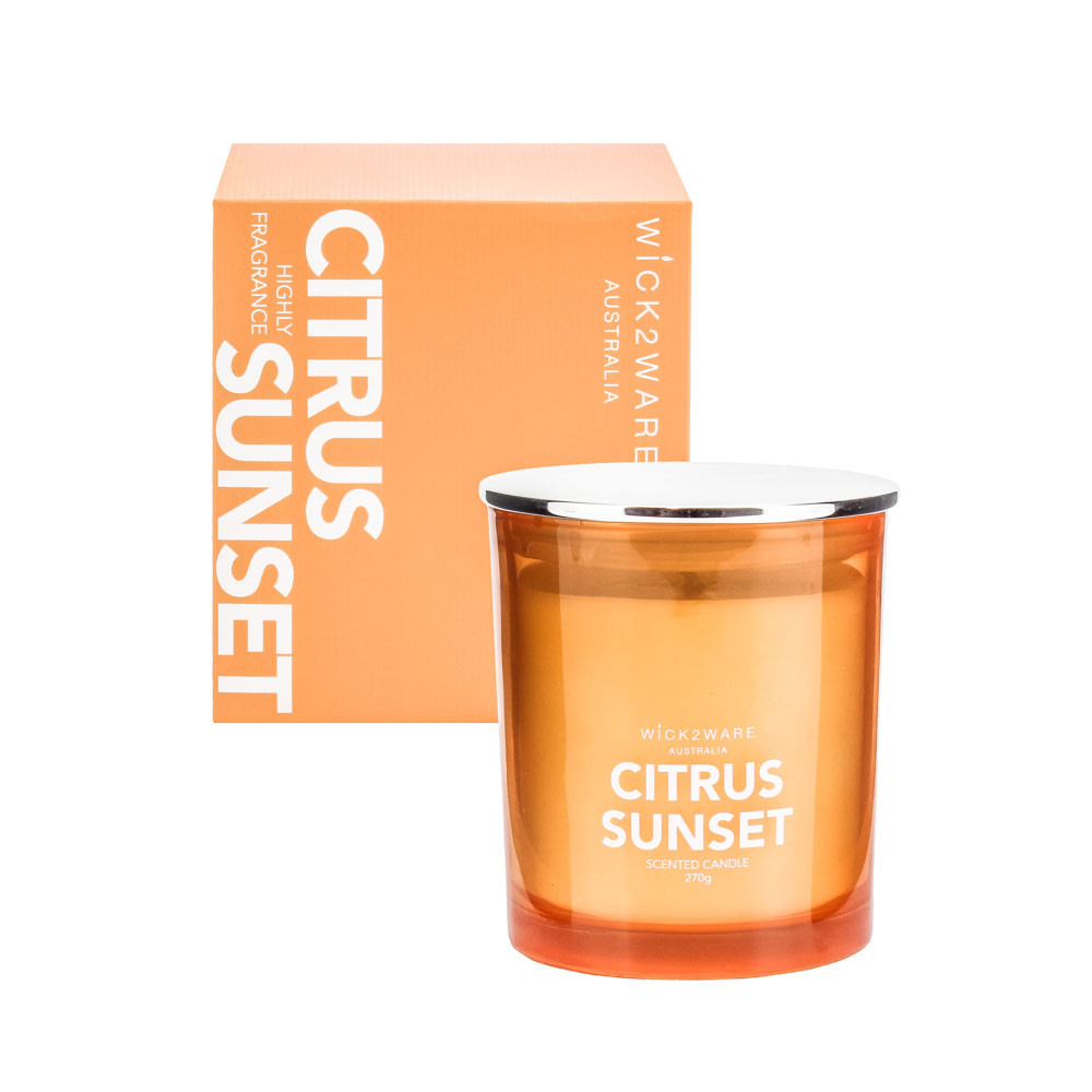 CandleJarSOY270g Citrus Sunset (1/6)
