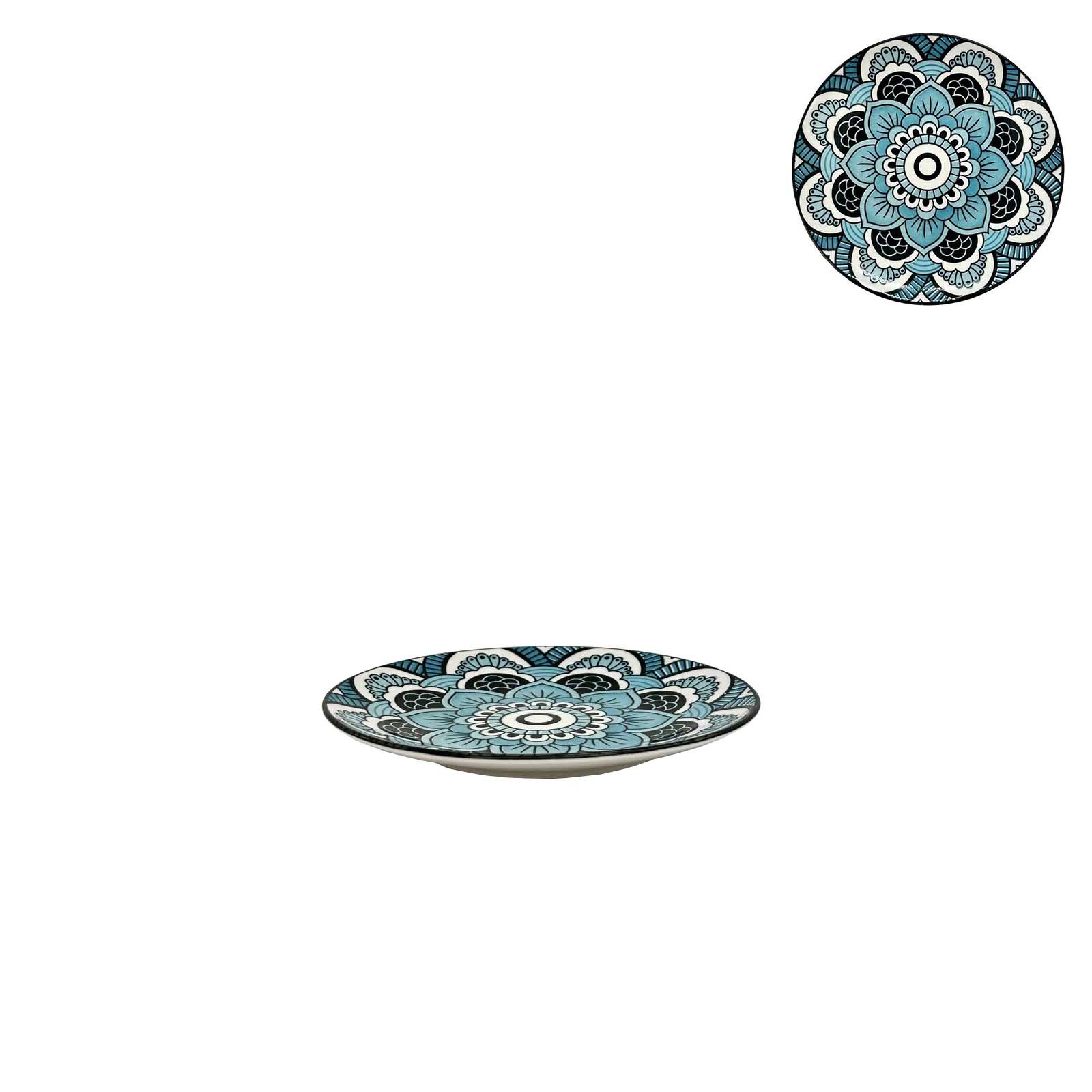 Turkish Style 7.5Inch PlateBluPttn(8/32)