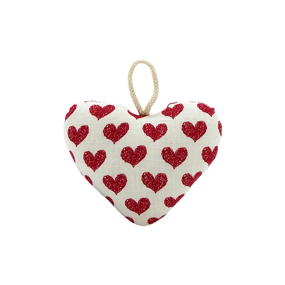 Hanging Heart - Lge Red (6/12)