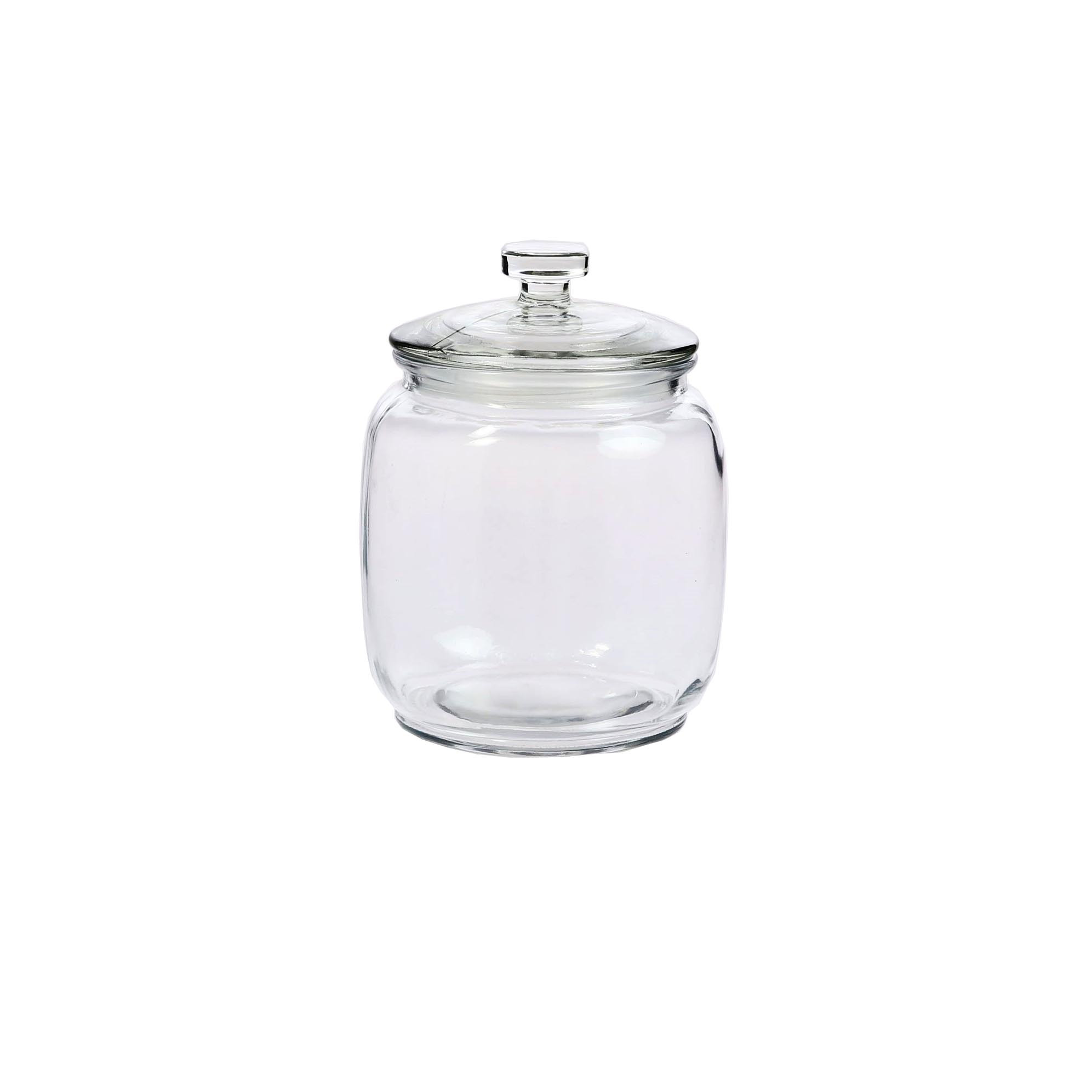 Glass Canister 12x15.7cmH 940ml(12/12)